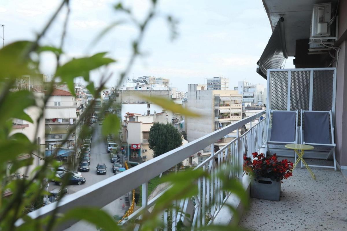 Apartamento Leoforos 28Is Oktovriou Tesalónica Exterior foto